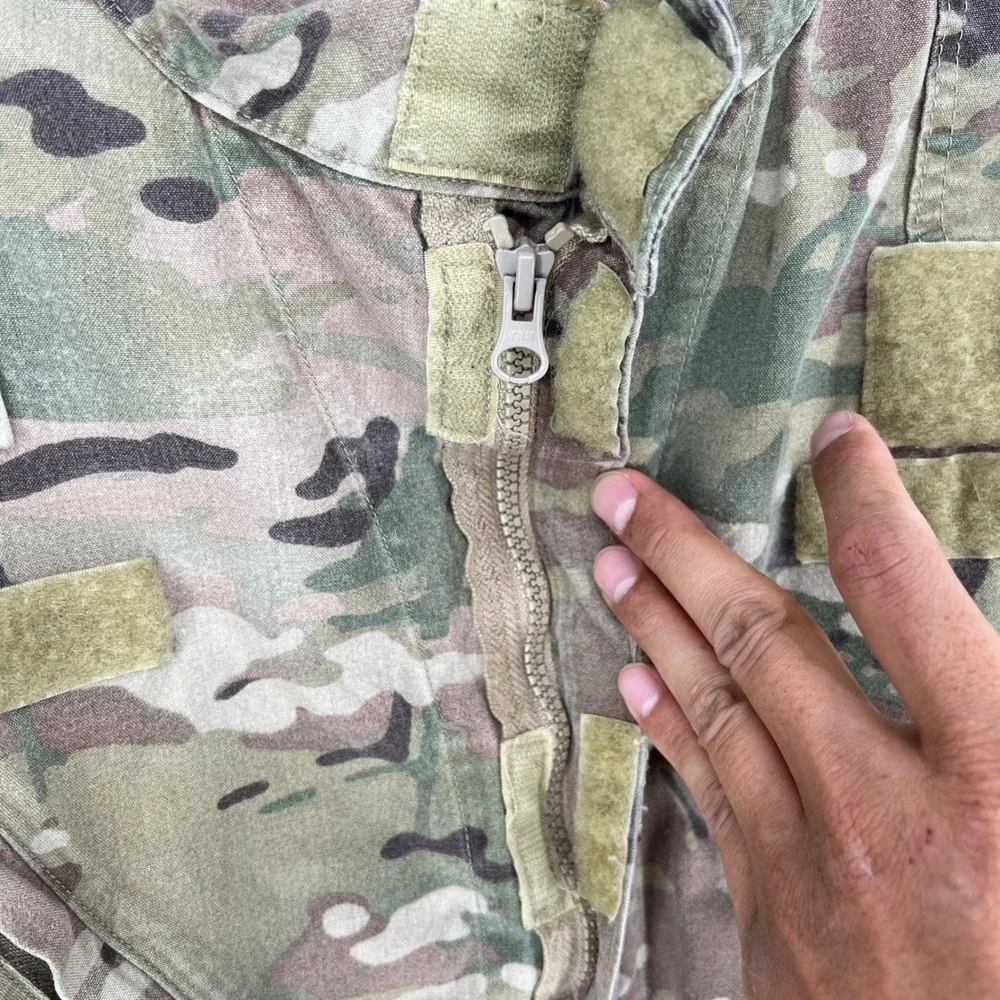 DRIFIRE FR Combat Shirt MD/R‎ Multicam OCP Full Zip Flame Resistant USA Military